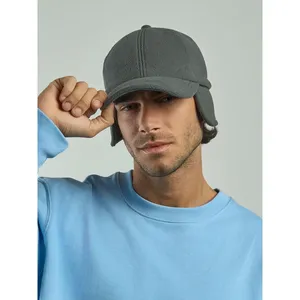 Sustainable <b>Snow</b> Flap Stopper 'S' <b>Hat</b> Promotional Merchandising Cap - Product Image 4