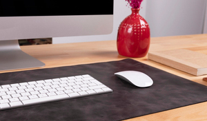 แผ่นรองโต๊ะหนังแท้พรีเมี่ยมพื้นผิวสำหรับเขียนในสำนักงานกันกลิ่นแผ่นป้องกันโต๊ะเรียบทนทานทนทานทนทานทนทานทนทาน - Product Image 2