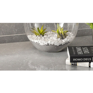 Losa de Cuarzo Tundra Carrara para Encimeras de Cocina y Baño, 2cm 3cm, Pulida, Borde Biselado, Cortada a Medida, Ecológica - Product Image 1