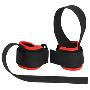 Wrist Support Power Strap Pull Up Workout 1 Pair <b>Weight</b> Lifting Straps Neoprene Padding Lifting Strap - Product Image 4