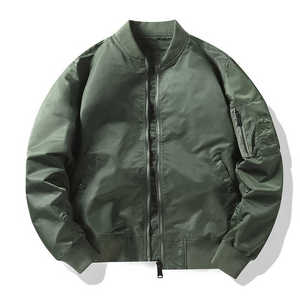 New Arrive High Quality Breathable Worsted Stand Collar Bomber <b>Jacket</b> Winter <b>Lightweight</b> Outdoor <b>Running</b> Waterproof High Street - Product Image 3