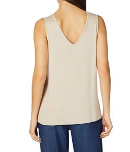 Gran oferta 2025 para mujer, camiseta sin mangas para Yoga, Jogging, gimnasio, deporte, entrenamiento, camisetas sin mangas para mujer, ropa deportiva, ropa deportiva con cuello en V profundo, Color claro - Product Image 2