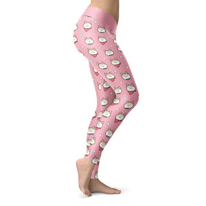 Offre Spéciale confortable respirant femmes Sport Legging Logo personnalisé décontracté taille serrée conception soie Spandex Yoga porter tricoté - Product Image 2