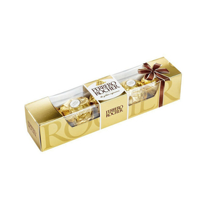 Albumin Cottage FE-rero Rocher ช็อกโกแลต T4 50กรัมสำหรับทำอาหารผลิตภัณฑ์จากธรรมชาติบรรจุภัณฑ์แต่ละชิ้น - Product Image 1