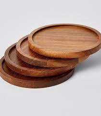 Dessous de verre en bois de forme arrondie Design Qualité de luxe Vaisselle la plus vendue Tapis et tampons de vente chaude Conception personnalisée gratuite, sous-verres - Product Image 3