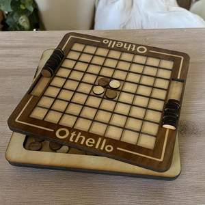 Juego de Mesa Othello Tradicional de Madera |   Artesanía Fina Hecha a Mano |   Exportación al por Mayor |   La Mejor Oferta de Fábrica - Product Image 1