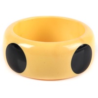 Brazalete de Resina de Venta Directa de Fábrica, Joyería de Alta Calidad para Mujer, Pulseras de Resina, Nuevo Diseño, Color Naranja, Brazalete de Resina con Alto Brillo
