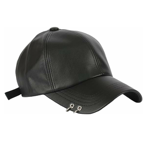 2025 personnalisé pas cher prix haute qualité sport cuir chapeaux hommes mode réglable cuir chapeaux unisexe Baseball chapeaux - Product Image 2