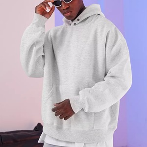 Sudadera con capucha de seda para hombre y mujer, con logotipo personalizado, liso, doble capa, forro polar, de satén, Unisex - Product Image 5