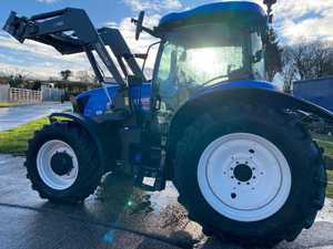 Tractor de césped Holland 4X4wd nuevo y usado con cargador T6.15 Equipo agrícola Maquinaria agrícola-Motor de bomba de componentes básicos - Product Image 2