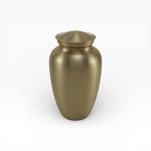 Blue Gradient Cremation Urn with Floral Garden Scene and Hummingbird Artwork for Peaceful <b>Memorial</b> - Product Image 5