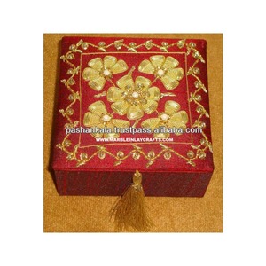 Home Decorative Hand Embroidery Jewelry <b>Box</b> - Product Image 1