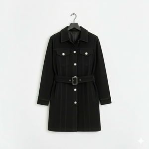 Veste en daim pour femme, vente chaude, confortable, toucher doux, coupe ajustée, design tendance, vêtements d'extérieur, style tendance automne-hiver, style urbain - Product Image 3