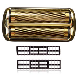Cabezal de Repuesto para Afeitadora Eléctrica Dorada, Resistente al Agua IPX7, con Doble Lámina y Cuchilla, para Uso Facial y en Autocaravanas - Product Image 2