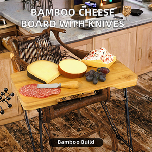 Ensemble de planches à découper en bois épais personnalisables, planche à découper et à servir pour la viande, pour la vente en gros - Product Image 4