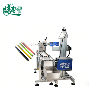Marcador Láser de Carga y Posicionamiento Automático Star Wheel para Lápices Cosméticos - Código QR, Logotipo, Fecha - Product Image 3