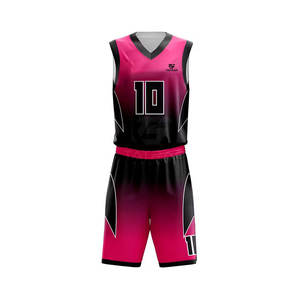 Tenues de basket-ball imprimées respirantes professionnelles, couleur et logo personnalisés, vêtements de sport de haute qualité à séchage rapide pour hommes - Product Image 2