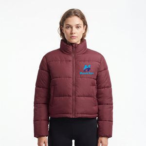 Vestes matelassées surdimensionnées pour femmes, prix abordable, fabrication OEM/ODM, doudounes d'hiver pour l'extérieur, vente en gros - Product Image 5