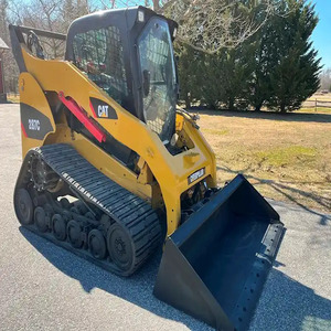 Venta al por mayor de cargadoras compactas usadas originales japonesas Cat 216B3 y 226B3 con motor CAT de 42KW de potencia y carga nominal de 680KG - Product Image 1