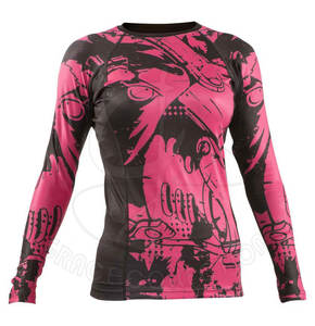 ชุดป้องกันผื่นคันสำหรับผู้หญิงชุดฝึกยิมชุดป้องกันผื่นสำหรับผู้หญิงชุดวิ่งสีตามสั่ง - Product Image 1