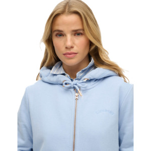 Sweat à capuche zippé pour femme, impression personnalisée du logo sur le devant, hiver, haute qualité, tissu French Terry polyester/coton, coupe classique, streetwear - Product Image 4