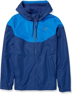 Veste coupe-vent pour homme, ample, à séchage rapide, antibactérienne, pour la randonnée et le camping, chaude, imperméable, avec fermeture éclair - Product Image 1