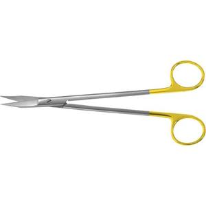 Tijeras de Estiramiento Facial Davis de Acero Inoxidable de Alta Calidad, Plateadas y Doradas, 18 cm, Instrumentos Quirúrgicos, Herramienta Médica de Precisión - Product Image 2