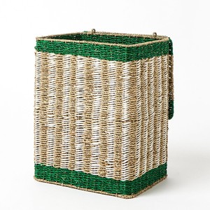 Contenedores de almacenamiento de pasto marino, decoración ecológica para el hogar, contenedor de pasto marino, cesta de paja tejida - Product Image 1