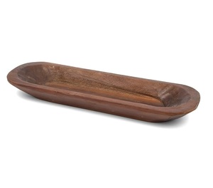Bol à pâte en bois rustique de qualité alimentaire, fabriqué en Inde, bol à bougie en bois pour la décoration de la ferme, bol en bois non fini, qualité supérieure - Product Image 1