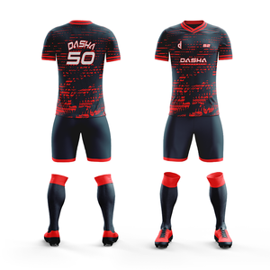 2024 hommes uniforme de Football de haute qualité personnalisé séchage rapide respirant Sublimation maillot d'entraînement nouvelle chemise de Football - Product Image 3