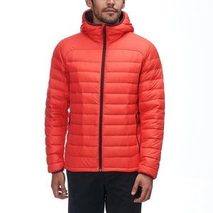 OEM <b>Waterproof</b> Logo Fashion Warm Hooded Reversible Eco-Friendly Men's Winter Padded Puffer Ultra <b>Light</b> <b>Jacket</b> - Product Image 3