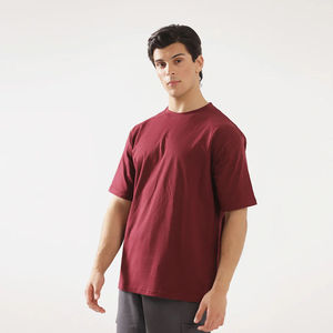 Fabricante de camisetas treet Wear, camisetas de gran tamaño de algodón liso en blanco Premium para hombres, camisetas de gran tamaño con servicio OEM - Product Image 6