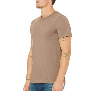 Bella Canvas Unisex Heathere 3001CVC T-shirts à manches courtes Hommes Femmes - Product Image 5