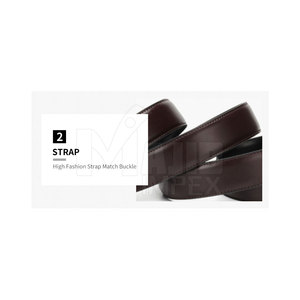 Ceinture de taille robuste en cuir de vachette véritable, réglable, confortable, avec boucle en acier, couleur personnalisée, taille sur mesure, haute qualité - Product Image 4