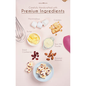 ซิกเนเจอร์ มาร์เก็ต เบคด์ สวีท มิลค์กี้ อัลมอนด์ สโนว์เฟลก คริสป์ส-กลูเตนฟรี เนื้อนุ่มปานกลาง 100 กรัม - Product Image 2