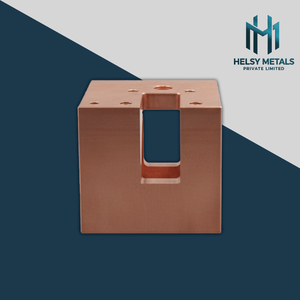 Bloc de boîtier en cuivre de haute pureté, usiné avec précision VMC, faible résistance, dissipation thermique, résistance structurelle, puissance industrielle - Product Image 3