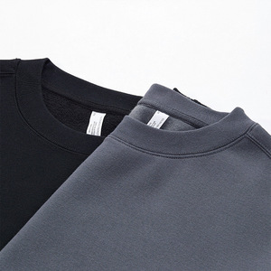 เสื้อกีฬาคอกลมคอกลมมีฮู้ดสำหรับ400gsm เสื้อกันหนาวคอกลมมีฮู้ดผลิตตามสั่ง - Product Image 3