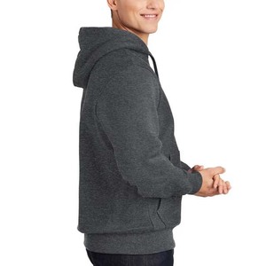 Sweat-shirts à capuche pour hommes très vendus en hiver, vintage avec poches, pull décontracté surdimensionné, respirant en coton, couleur gris - Product Image 3