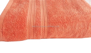 Solid Color Cotton <b>Bath</b> <b>Towel</b> <b>Set</b> Rectangle Woven Home Use Adult Size - Product Image 3