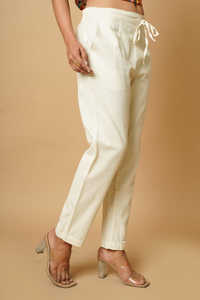 Été et printemps Unique Stylish Holiday Summer Outfits Festival Wearing Boho Comfortable Pants in Cotton Fabric Trousers Pants - Product Image 4