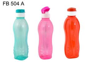 Plastic <b>Water</b> <b>Bottle</b> Round Cap 500ml 750ml 1000ml <b>Plain</b> Design Virgin Material Fridge Safe Wholesale Bulk Drinking <b>Bottles</b> - Product Image 2