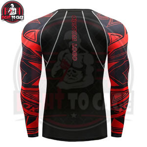 Ensemble de 2 pièces anti-UV pour homme, nouvelle collection, extensible dans 4 directions, antibactérien, imprimé, confortable, séchage rapide, en Spandex/Nylon, haute résistance - Product Image 2