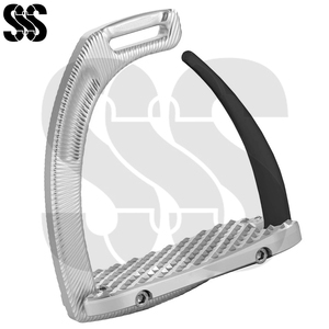 Étriers de sécurité pour chevaux, durables, antidérapants, dernier design pour cavaliers, étriers légers en aluminium SHER SONS SPORTS, tailles personnalisées - Product Image 2