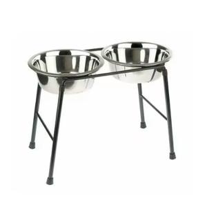 Bol royal de luxe en métal pour chien, en acier inoxydable, accessoires décoratifs d'alimentation en eau et en nourriture pour animaux de compagnie en basse quantité minimale de commande - Product Image 2