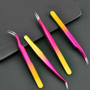 Pince à épiler de précision de haute qualité à design personnalisé pour un usage professionnel au meilleur prix de vente - Product Image 1
