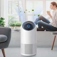 Purificateur d'air portatif de filtre de Hepa d'animaux de compagnie de grande pièce de robot pour le fumeur