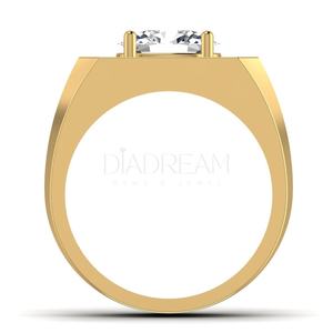 Impresionante anillo de bodas de plata de ley 925 para hombre con accesorios de joyería fina de diamante de moissanita de corte ovalado - Product Image 5