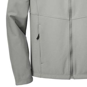 Veste coupe-vent pour homme avec logo personnalisé, imperméable, à fermeture éclair, avec poche, veste de sport en softshell, veste à capuche en toile - Product Image 5