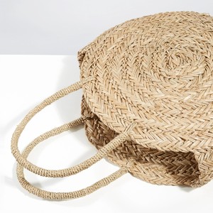 Article populaire nouvelle tendance de la mode sac de paille sacs à main de plage sacs de vanité en jonc de mer naturel faits à la main - Product Image 2