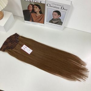 APOHAIR 22 pouces extensions de cheveux vierges Remy vietnamiennes de luxe sans enchevêtrement double clip droit cheveux humains 100g # 3Q - Product Image 4